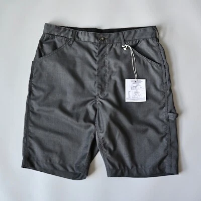UNUSED, Engineered Garments, Painter Shorts, Charcoal Wool, size L - Image 1 of 4