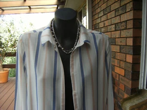 COTTON:ON long sleeve striped Shirt/Top size XS/PP - Picture 1 of 5