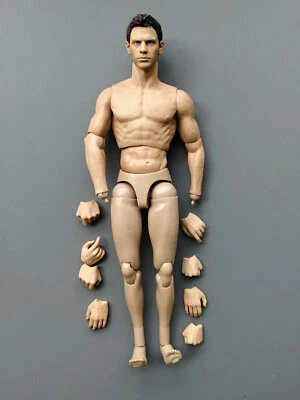 1/6 Resident Evil Chris Redfield Cabeza Esculpida Traje 12" Figura Cuerpo Foto 1 de 4