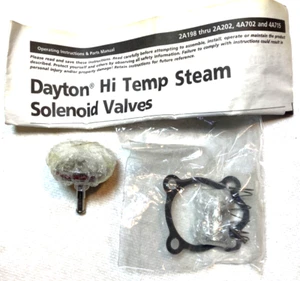 Dayton Hi Temp steam solenoid valve 158-4341, plunger assy new - Picture 1 of 5