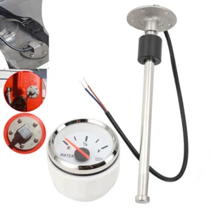 Sensor transmisor de nivel de combustible para automóvil marino 0-190 ohmios + 52 mm medidor de tanque de nivel de combustible para barco EE. UU. - Imagen 1 de 12