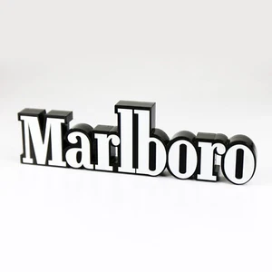Marlboro Acrylic Self Standing 3D Logo Sign - Picture 1 of 4
