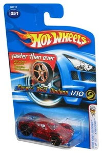 Hot Wheels 2005 First Editions X-Raycers Ferrari 360 Modena Red Car #051 - (Fast - Picture 1 of 1