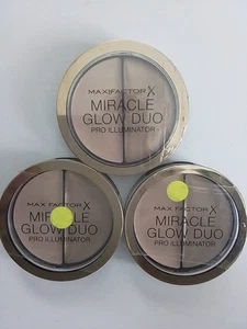 Max Factor Miracle Glow Duo Pro Illuminator Colour Light 3pack - Picture 1 of 2