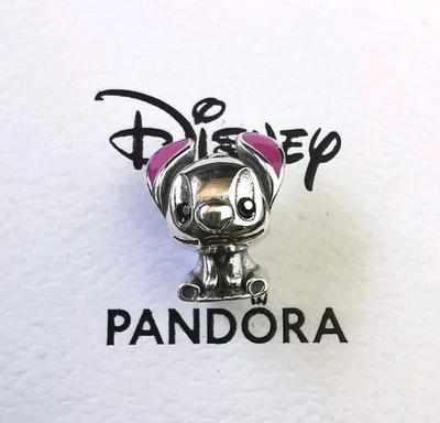 Original Pandora Stitch x Disney Lilo & Stitch Charm Sterling Silber Neu - Bild 1 von 3