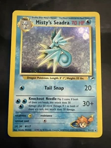 Misty's Seadra 009/132 Gym Heroes Holo - Picture 1 of 6