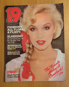 Vintage 19 Fashion Magazine April 1978 - Oliver Tobias, Tom Robinson, Fashion et - Imagen 1 de 15