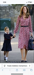 Michael Kors Women’s Shirt Dress as seen on Kate Middleton Size Medium - Picture 1 of 6