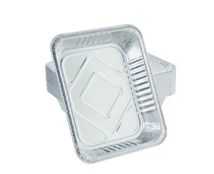 Aluminum Pans 9x13 Disposable Foil Pans (10 Pack) Half Size Deep Steam Table ... - Picture 1 of 7