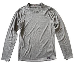 PATAGONIA Capilene Capa Base Top Para Hombres XS Gris Peso Térmico Camisa Capa Base - Imagen 1 de 7