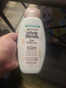 GARNIER Whole Blends SHAMPOO - Oat Delicacy for Sensitive Scalp, 12.5 oz - Picture 1 of 2