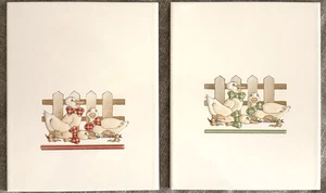 Fliese Ente Wiese Zaun Rechteckig Mehrfarbig versch. Designs - 20 x 25 cm - Bild 1 von 5