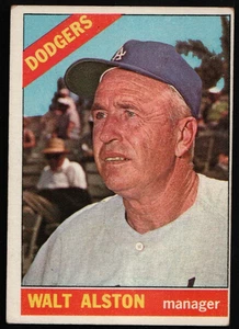 1966 Topps #116 Walt Alston Los Angeles Dodgers EX Vintage B27:55 - Imagen 1 de 2