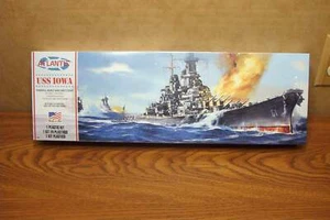 ATLANTIS MODELS USS IOWA WWII BATTLESHIP 1/535 SCALE MODEL KIT - Picture 1 of 3