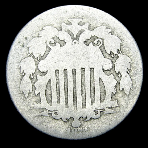1872 Shield Nickel ---- Nice Type Coin ---- #PP592 Cover