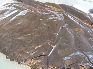 Envoltura de chal Pashmina, hecha en India, color NEGRO 28" x 80" - Imagen 1 de 2