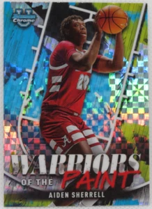 2024-25 Bowman Chrome U Basketball - Warriors X-Fractor #WP5 - AIDEN SHERRELL - Picture 1 of 2