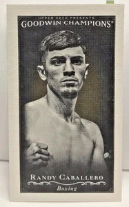 Randy Caballero 2016 UD Goodwin Champions BLANK BACK Canvas Mini - SSP - Boxing - Picture 1 of 2