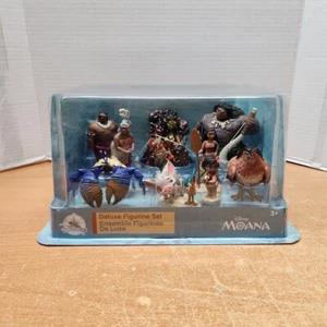 Disney Moana 10 Piece Deluxe Figurine Playset New in Box - Picture 1 of 18