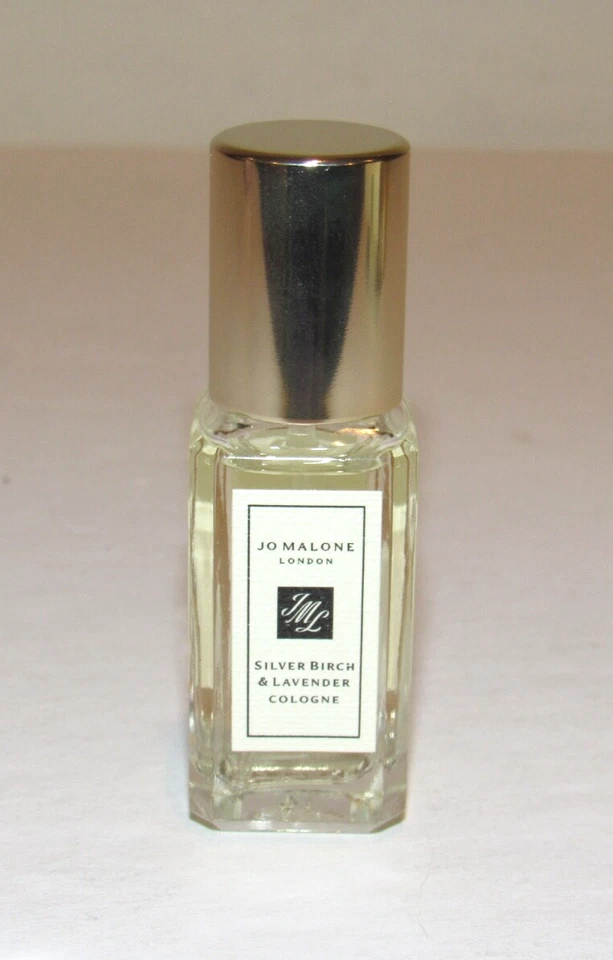 Jo Malone Silver Birch & Lavender Eau de Cologne 0,3 OZ 9 ml mini botella nueva sin caja Foto 1 de 1
