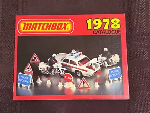 Matchbox 1978 Collectors Catalog Catalogue - Picture 1 of 3