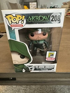 Funko Pop! Television Arrow The Arrow: Unmasked #208 Figura in vinile esclusiva - Foto 1 di 8