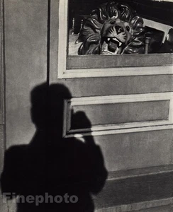 1949/72 Vintage ANDRE KERTESZ Southport LONG ISLAND Lion & Shadow Photo Gravure - Picture 1 of 1