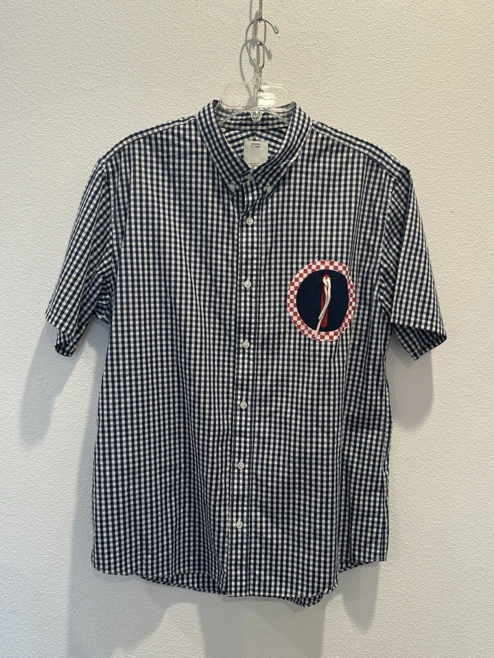 CAMISA VISVIM JUNEAU WELD XL ABOTONADA 2001 cubismo azul rojo bape vintage cuadros Foto 1 de 4