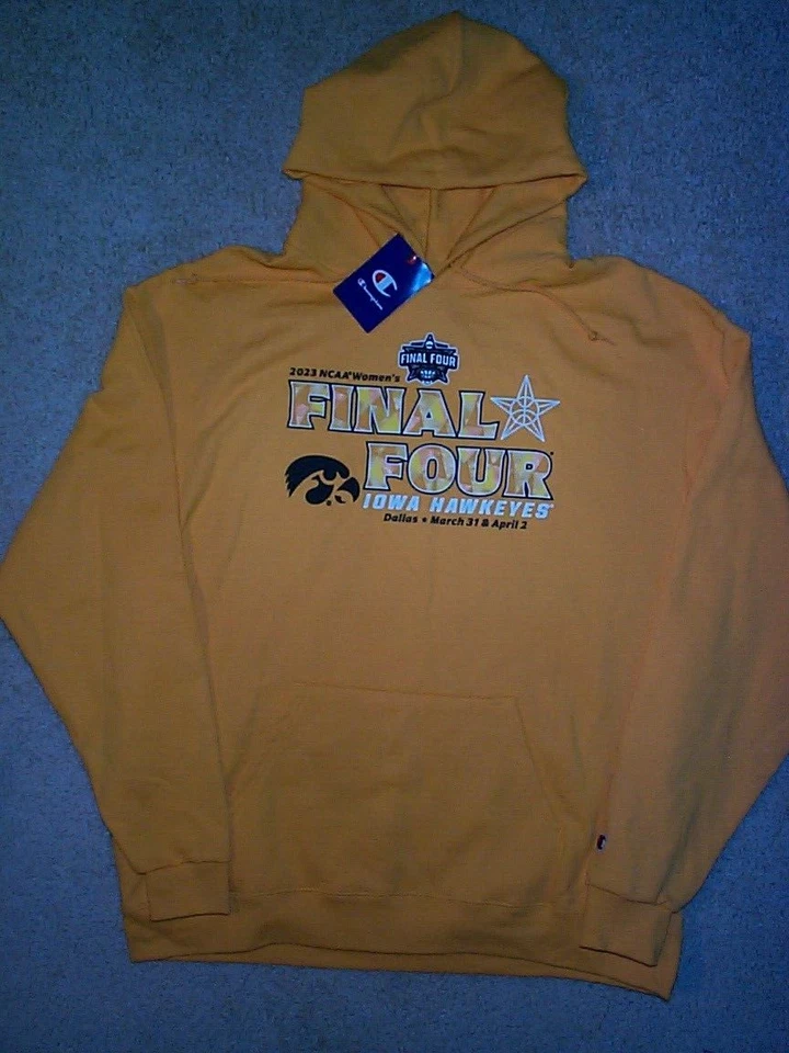 Iowa Hawkeyes NCAA Mujer Baloncesto Final 4 Jersey Sudadera HOMBRE/HOMBRE (xl) Foto 1 de 1