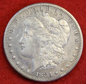 Dólar Morgan Liberty 1883-CC 90% plata moneda de alta calidad MG522 - Imagen 1 de 2