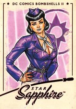 STAR SAPPHIRE / DC Comics Bombshells II 2 (2018) BASE Trading Card #50