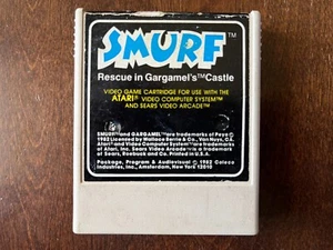 SMURF Rescue in Gargamel's Castle Atari 2600 Video Game Cartridge COLECO 1982 - Bild 1 von 8