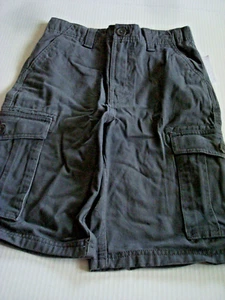 Boys Cargo Shorts Gray Size 12 NEW - Picture 1 of 3