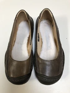 KEEN Olive Green Ballerina Slip On Shoe Ballet Flats Womens Size 6.5 EUC - Picture 1 of 5