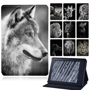 Leather Smart Stand Folio Case Cover For Amazon Kindle Paperwhite 12345 10th 8th - Afbeelding 1 van 23