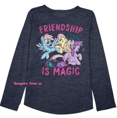 My Little Pony Girls  Friendship Is Magic Long Sleeve - Size 6 - - Image 1 of 2