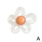 Transparent Colored Irregular Hollow Flower Resin Accessory Pendan; Diy H1c7