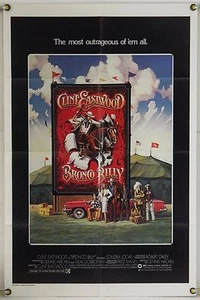 PÓSTER ORIGINAL BRONCO BILLY FF DE UNA HOJA DE PELÍCULA CLINT EASTWOOD (1980) - Imagen 1 de 1
