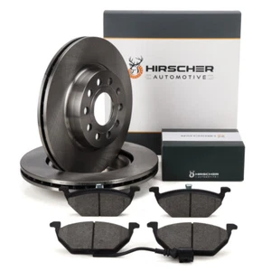 HIRSCHER Bremsscheiben Ø 280mm Beläge Sensor für VW GOLF 5 6 7 AUDI A3 8P vorne - Bild 1 von 3
