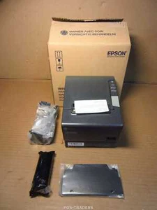 Epson TM-T88V M244A USB Thermal POS 80mm Receipt Printer Black + MANUAL,BOX - Bild 1 von 5