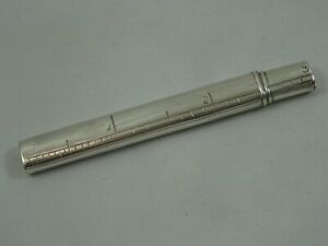 STERLING silver 3`` RULER PENCIL, c1940