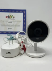 Nest NC3100US Cam IQ Indoor 1080p HD Wireless Security Camera - with Rare Mount - Picture 1 of 5