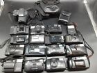 Large Lot of 35mm and Digital Cameras (Untested) 16 total