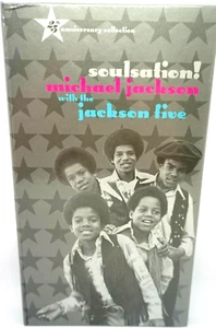 Michael Jackson & Jackson Five : SOULSATION! 4 CD BOOK SET 25th Anniversary Edt - Picture 1 of 4