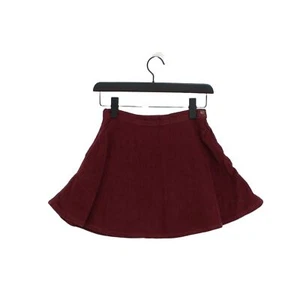 American Apparel Women's Mini Skirt XS Red 100% Cotton Short Mini - Picture 1 of 6
