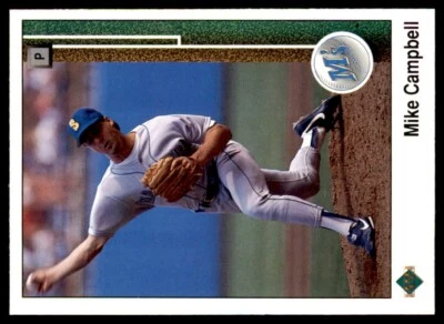 1989 Upper Deck Mike Campbell Seattle Mariners #337 - Image 1 of 2