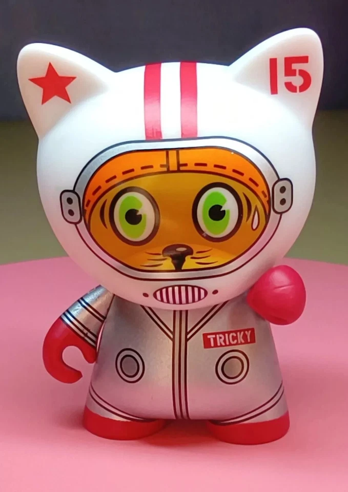 SPACECAT ~ Kidrobot TRICKY CATS Astronaut Cat / FRANK KOZIK @2015 - Image 1 of 1