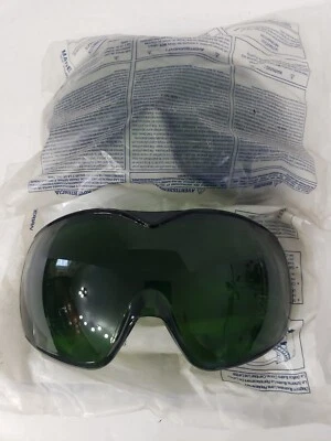 Set of 2 Uvex - Honeywell Replacement GREEN Safety DURA-STEAL LENS NEW - Image 1 of 3