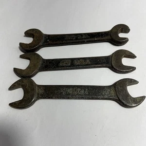Vintage Ford Combination Wrench Lot Of 3 USA - Picture 1 of 8