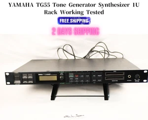 YAMAHA TG55 Tone Generator Synthesizer 1U Rack Working Tested - Picture 1 of 20